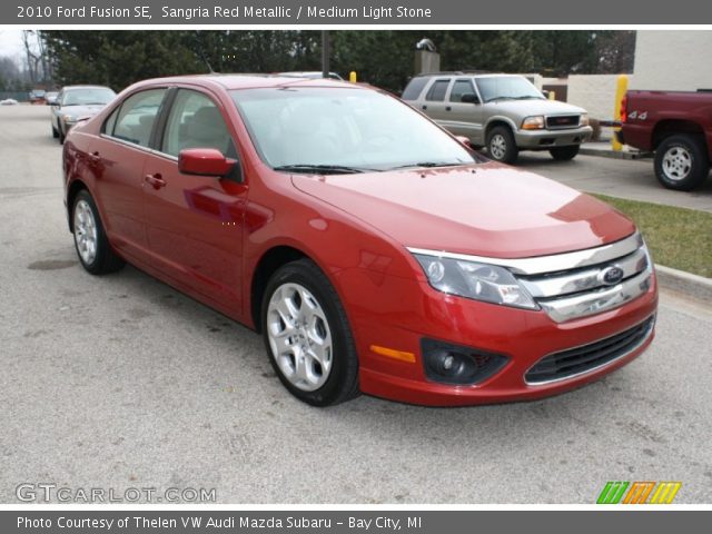 2010 Ford Fusion SE in Sangria Red Metallic
