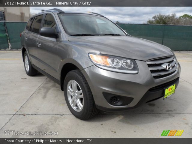 2012 Hyundai Santa Fe GLS in Mineral Gray
