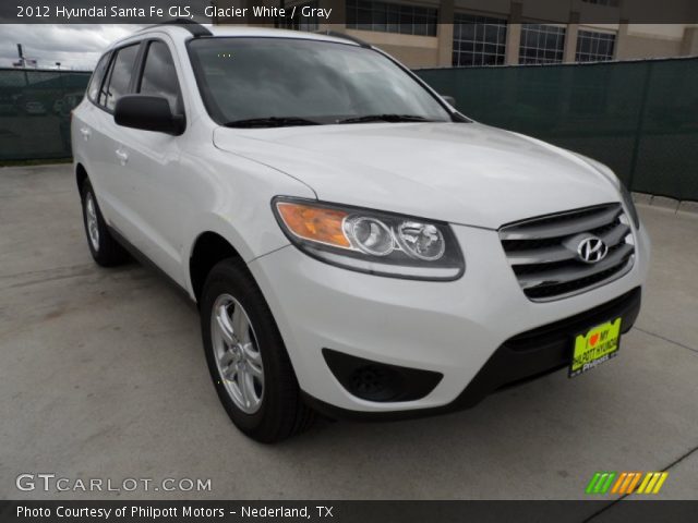 2012 Hyundai Santa Fe GLS in Glacier White