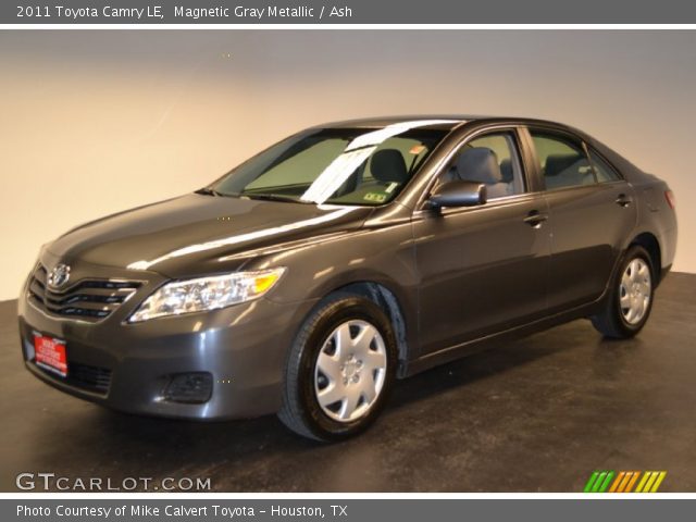2011 Toyota Camry LE in Magnetic Gray Metallic