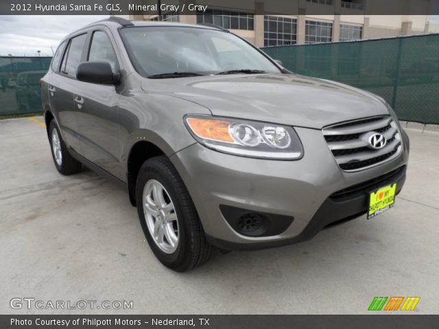 2012 Hyundai Santa Fe GLS in Mineral Gray