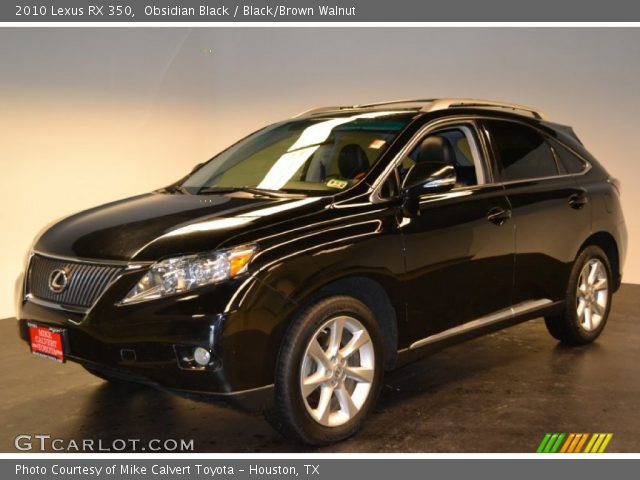 2010 Lexus RX 350 in Obsidian Black