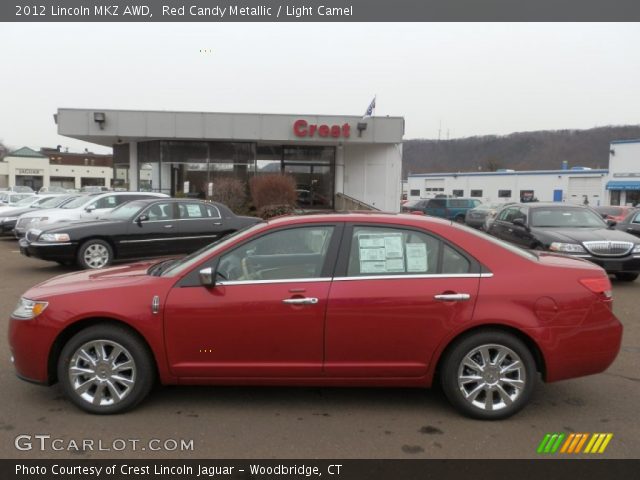 2012 Lincoln MKZ AWD in Red Candy Metallic