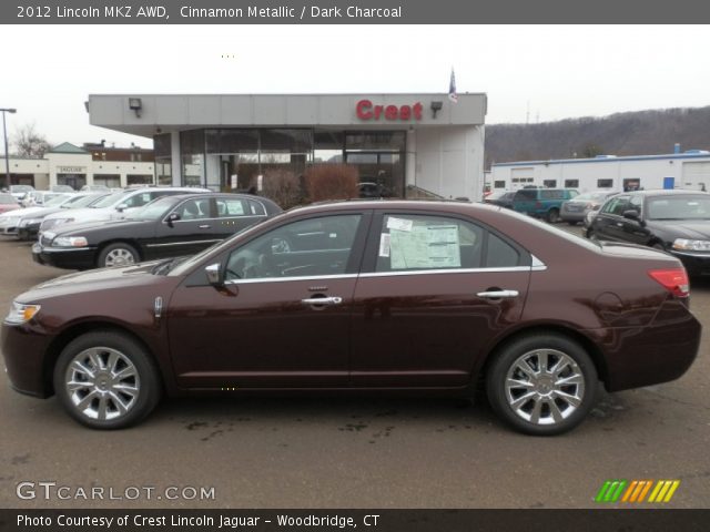 2012 Lincoln MKZ AWD in Cinnamon Metallic