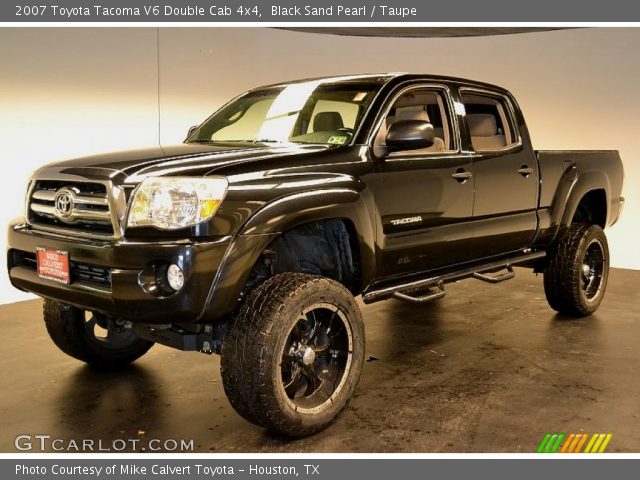 2007 Toyota Tacoma V6 Double Cab 4x4 in Black Sand Pearl