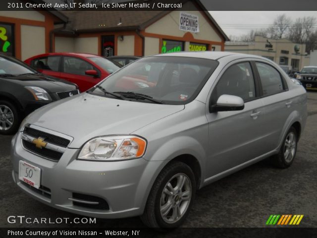 2011 Chevrolet Aveo LT Sedan in Ice Silver Metallic