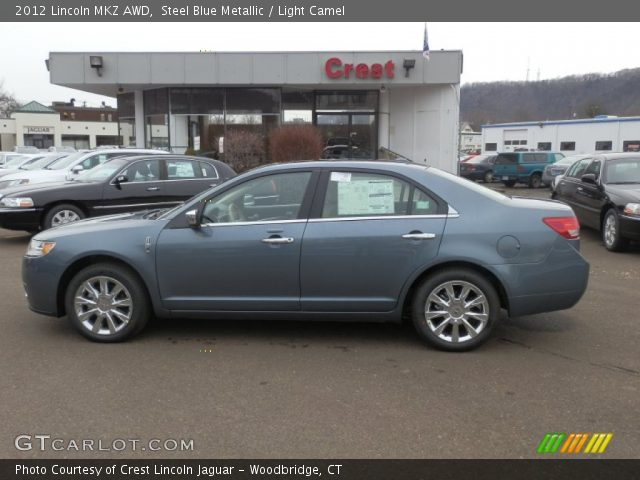 2012 Lincoln MKZ AWD in Steel Blue Metallic