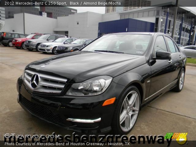 2012 Mercedes-Benz C 250 Sport in Black
