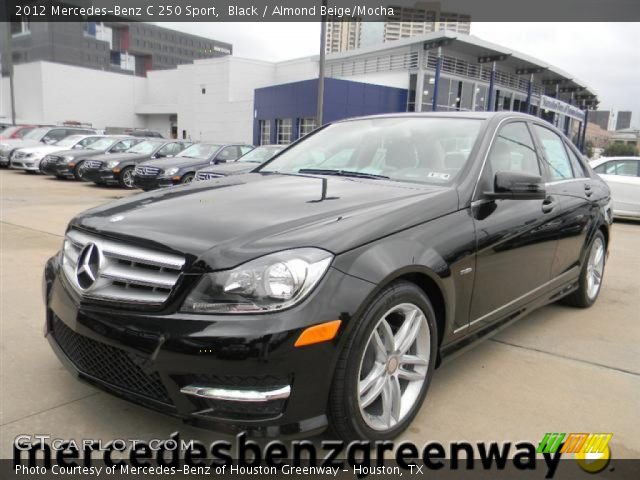 2012 Mercedes-Benz C 250 Sport in Black