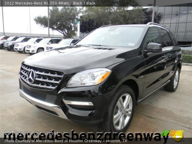 2012 Mercedes-Benz ML 350 4Matic in Black