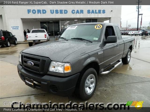 2010 Ford Ranger XL SuperCab in Dark Shadow Grey Metallic