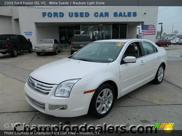 2009 Ford Fusion SEL V6 in White Suede