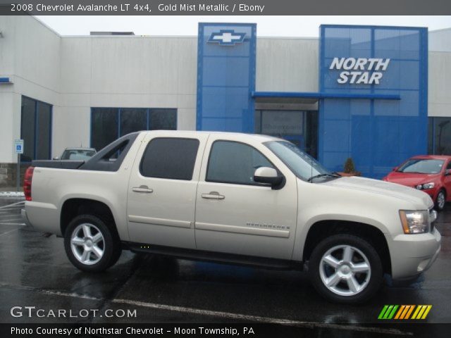 2008 Chevrolet Avalanche LT 4x4 in Gold Mist Metallic