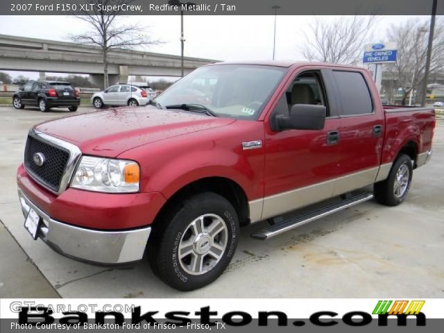 2007 Ford F150 XLT SuperCrew in Redfire Metallic