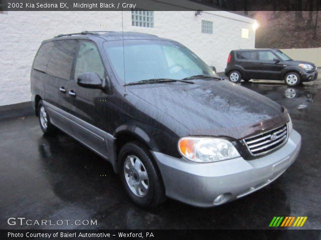2002 Kia Sedona EX in Midnight Black