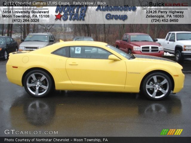 2012 Chevrolet Camaro LT/RS Coupe in Rally Yellow