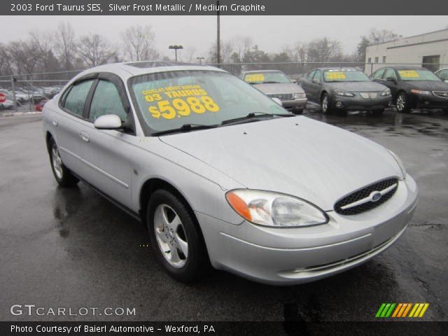 2003 Ford Taurus SES in Silver Frost Metallic