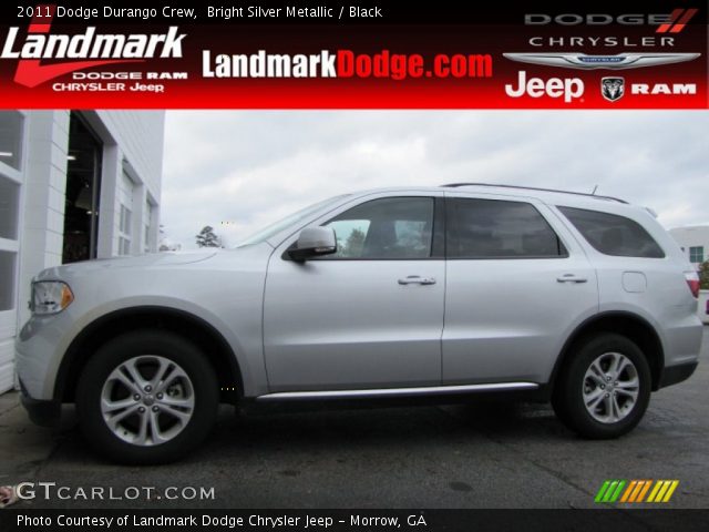 2011 Dodge Durango Crew in Bright Silver Metallic
