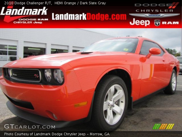 2010 Dodge Challenger R/T in HEMI Orange