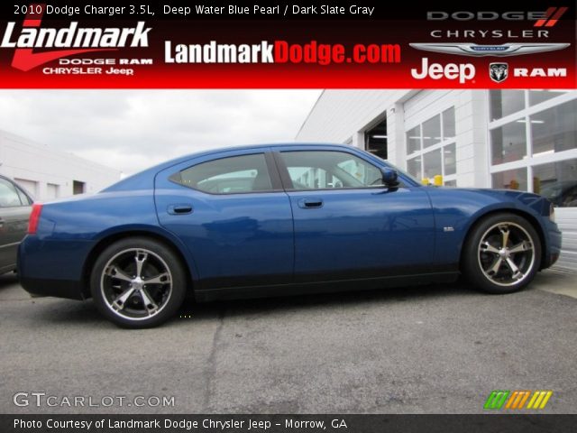 2010 Dodge Charger 3.5L in Deep Water Blue Pearl