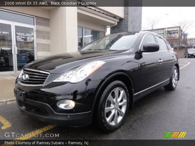 2008 Infiniti EX 35 AWD in Black Obsidian