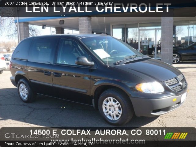 2007 Dodge Caravan SE in Brilliant Black
