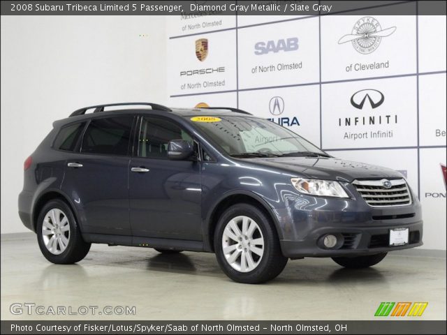 2008 Subaru Tribeca Limited 5 Passenger in Diamond Gray Metallic