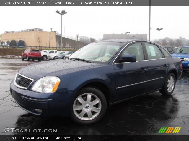 2006 Ford Five Hundred SEL AWD in Dark Blue Pearl Metallic