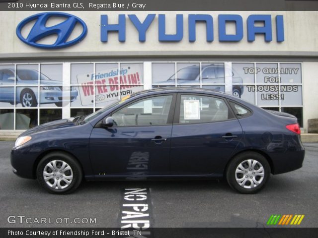 2010 Hyundai Elantra GLS in Regatta Blue