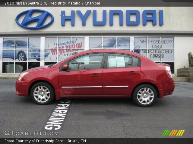 2010 Nissan Sentra 2.0 in Red Brick Metallic
