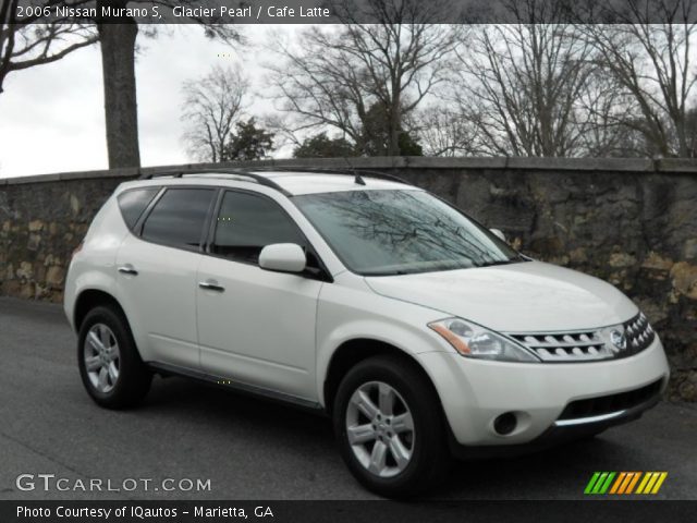2006 Nissan Murano S in Glacier Pearl