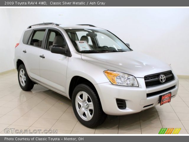 2009 Toyota RAV4 4WD in Classic Silver Metallic
