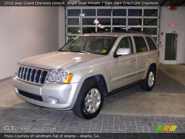 2010 Jeep Grand Cherokee Limited in Bright Silver Metallic