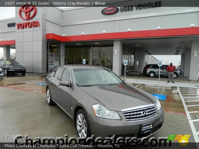 2007 Infiniti M 35 Sedan in Umbria Gray Metallic