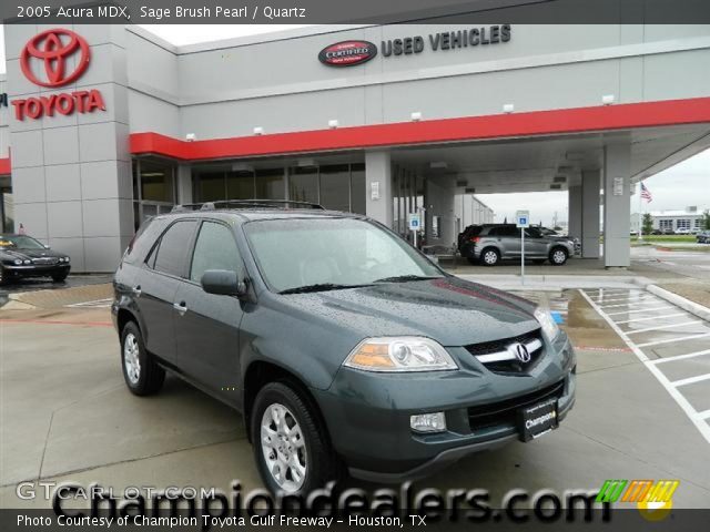2005 Acura MDX  in Sage Brush Pearl