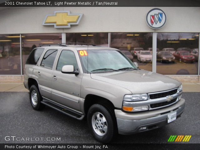 2001 Chevrolet Tahoe LT in Light Pewter Metallic