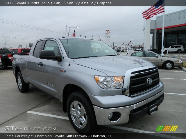 2012 Toyota Tundra Double Cab in Silver Sky Metallic