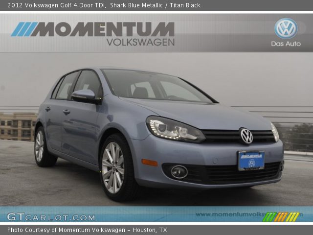 2012 Volkswagen Golf 4 Door TDI in Shark Blue Metallic