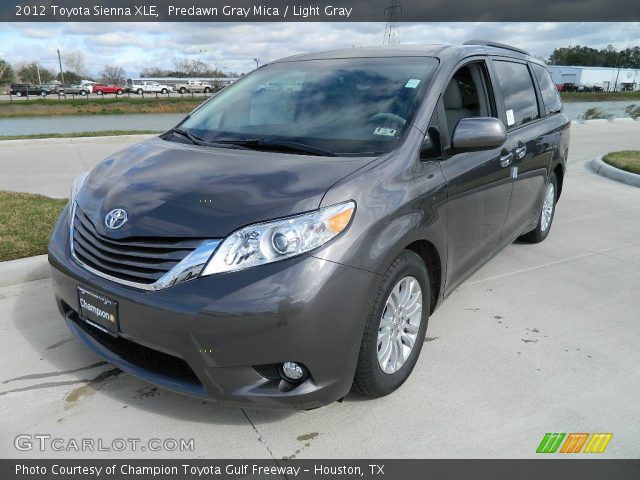 2012 Toyota Sienna XLE in Predawn Gray Mica