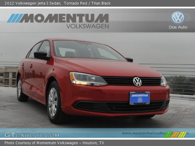 2012 Volkswagen Jetta S Sedan in Tornado Red