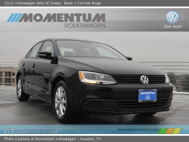 2012 Volkswagen Jetta SE Sedan in Black