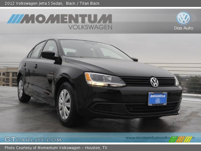 2012 Volkswagen Jetta S Sedan in Black