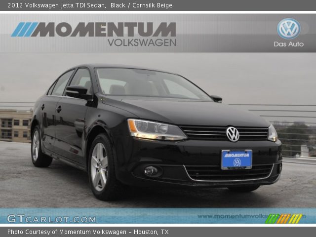 2012 Volkswagen Jetta TDI Sedan in Black
