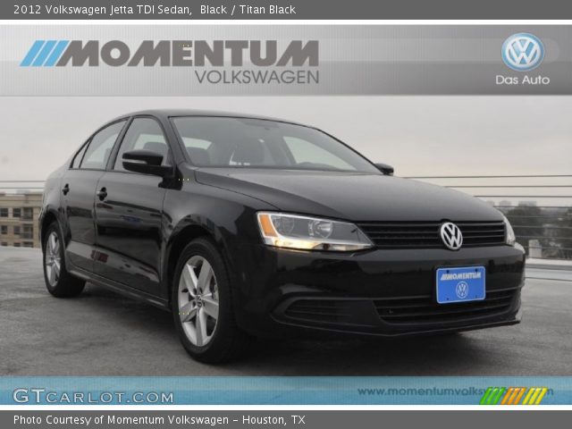 2012 Volkswagen Jetta TDI Sedan in Black