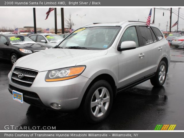 2008 Hyundai Santa Fe Limited 4WD in Bright Silver