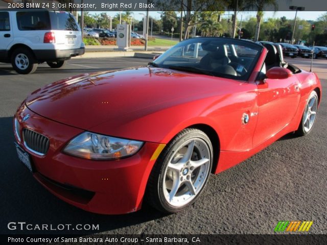2008 BMW Z4 3.0si Roadster in Bright Red