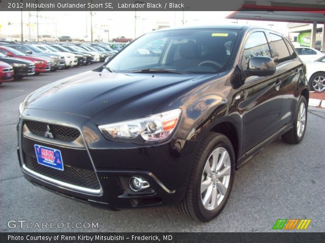 2012 Mitsubishi Outlander Sport SE in Labrador Black