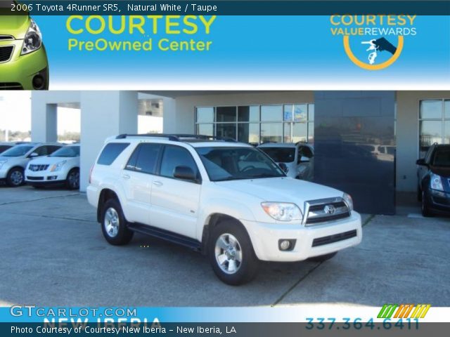 2006 Toyota 4Runner SR5 in Natural White
