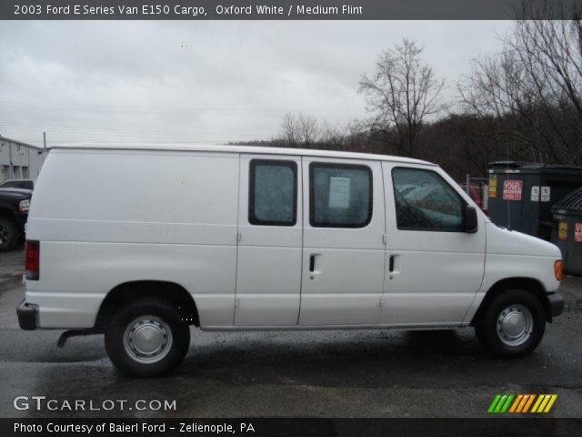 2003 Ford E Series Van E150 Cargo in Oxford White