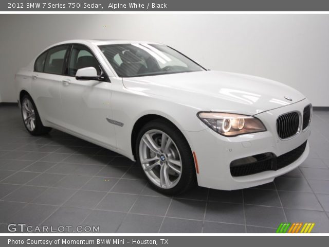 2012 BMW 7 Series 750i Sedan in Alpine White